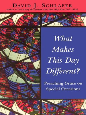 cover image of What Makes This Day Different?